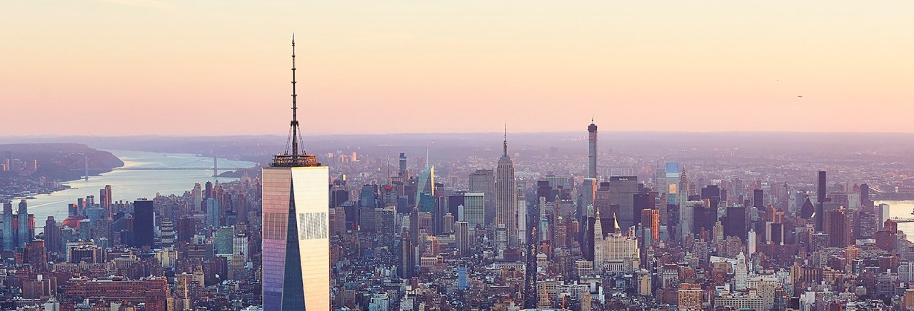 One World Trade Center and the New York City skyline